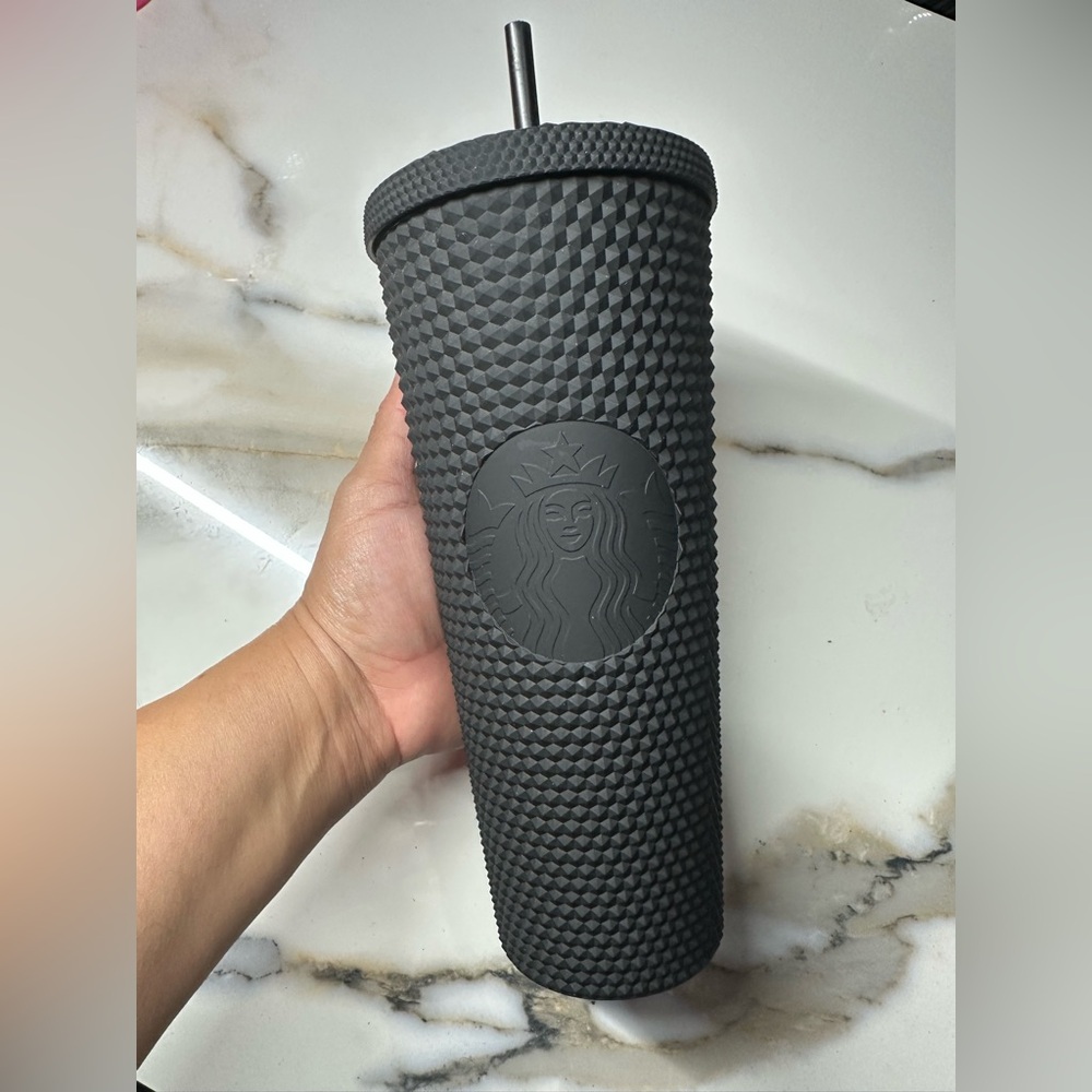Starbucks Black Matte Studded Venti Tumbler